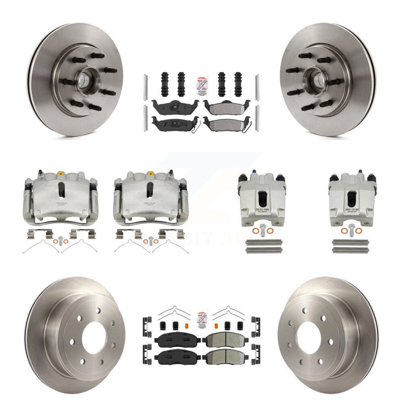 Transit Auto KC8-103153N Disc Brake Kit for 2004-2008 Lincoln Mark LT, Ford F-150 - Front and Rear product image