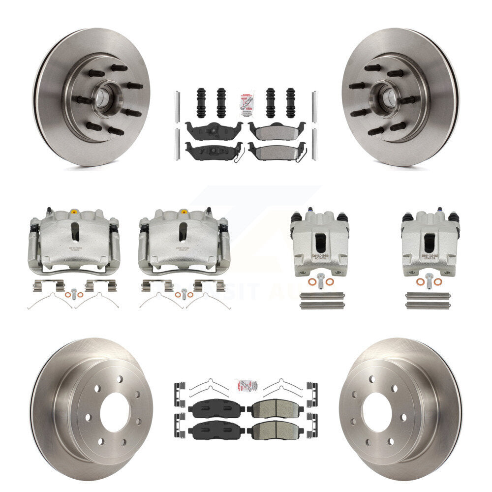 Transit Auto KC8-103154N Disc Brake Kit for 2004-2008 Lincoln Mark LT, Ford F-150 - Front and Rear product image