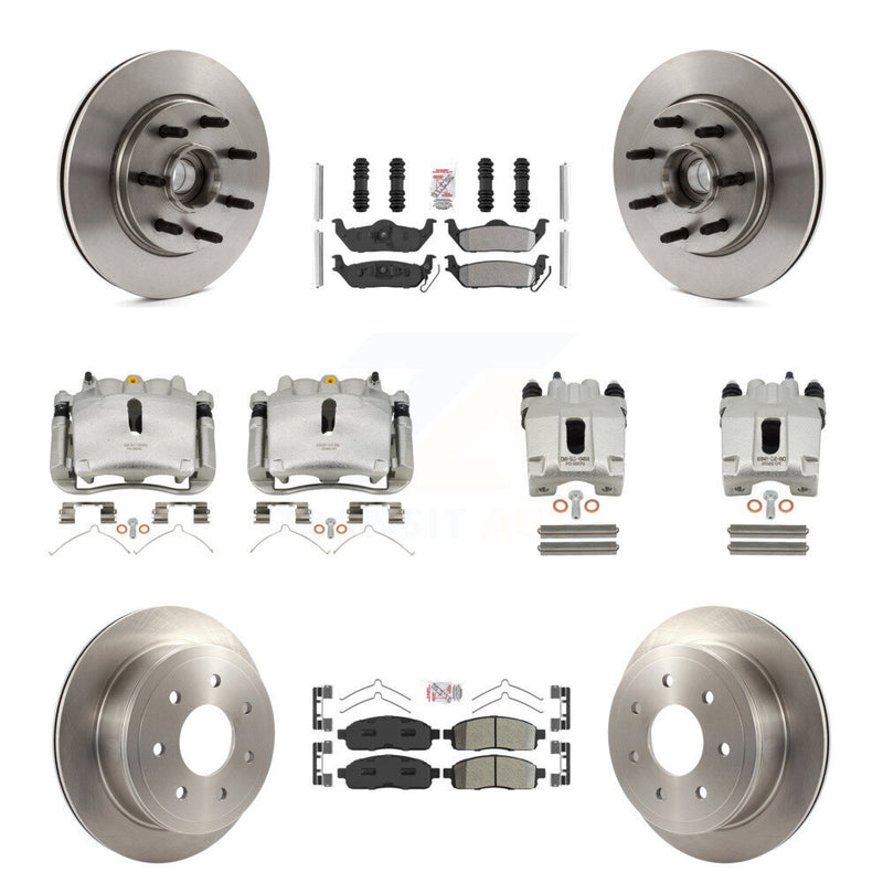 Transit Auto KC8-103154N Disc Brake Kit for 2004-2008 Lincoln Mark LT, Ford F-150 - Front and Rear product image
