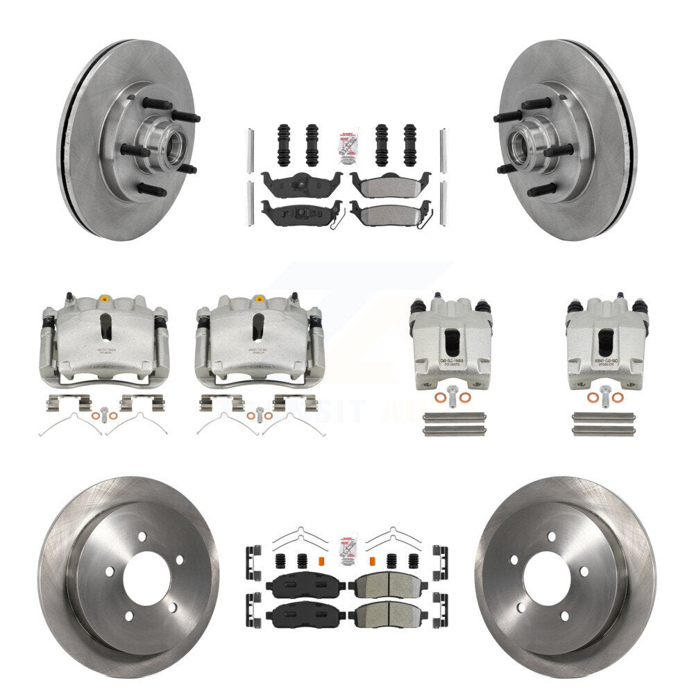 Transit Auto KC8-103157N Disc Brake Kit for 2004 Ford F-150 - Front and Rear product image