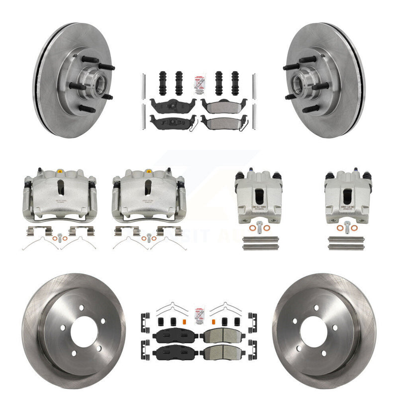 Transit Auto KC8-103157N Disc Brake Kit for 2004 Ford F-150 - Front and Rear product image
