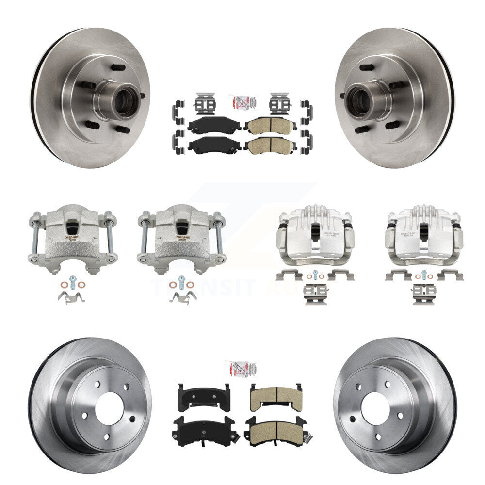 Transit Auto KC8-103179N Disc Brake Kit for 1998-2000 Isuzu Hombre - Front and Rear product image