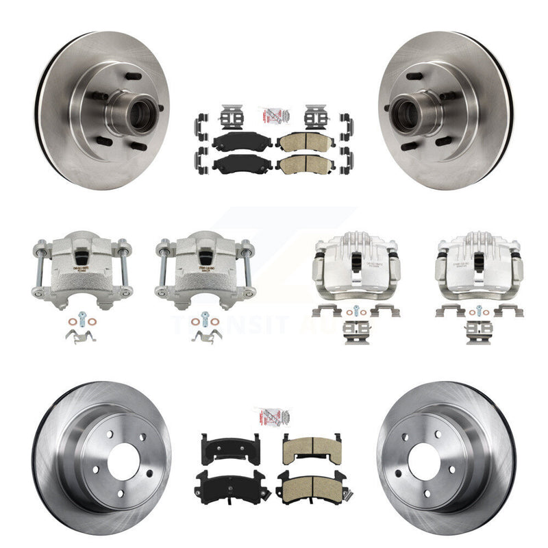Transit Auto KC8-103179N Disc Brake Kit for 1998-2000 Isuzu Hombre - Front and Rear product image