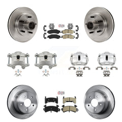 Transit Auto KC8-103180N Disc Brake Kit for 1998-2002 Chevrolet S10 - Front and Rear product image