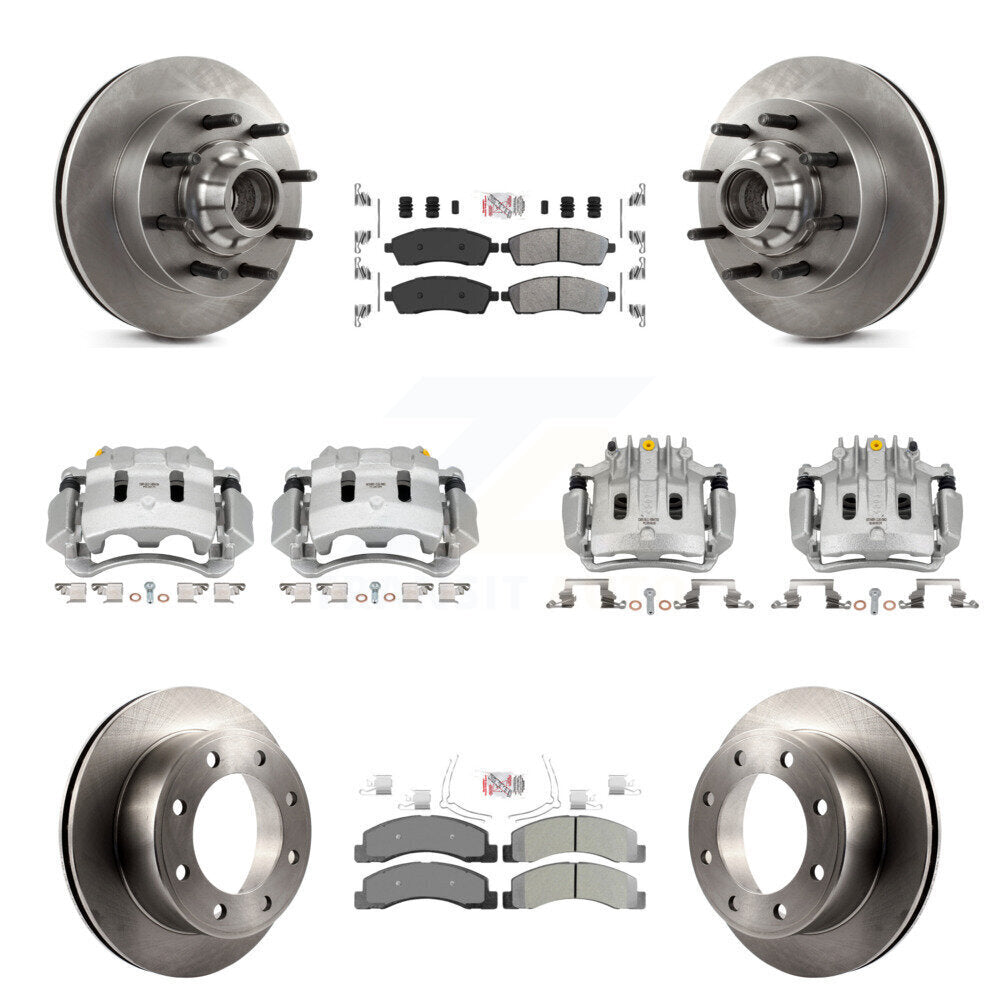 Transit Auto KC8-103181N Disc Brake Kit for 2003-2004 Ford Excursion, Ford F-250 Super Duty, Ford F-350 Super Duty - Front and Rear product image