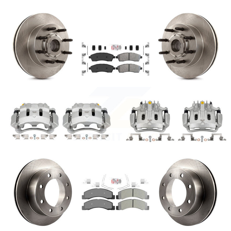 Transit Auto KC8-103185N Disc Brake Kit for 2005 Ford Excursion - Front and Rear product image