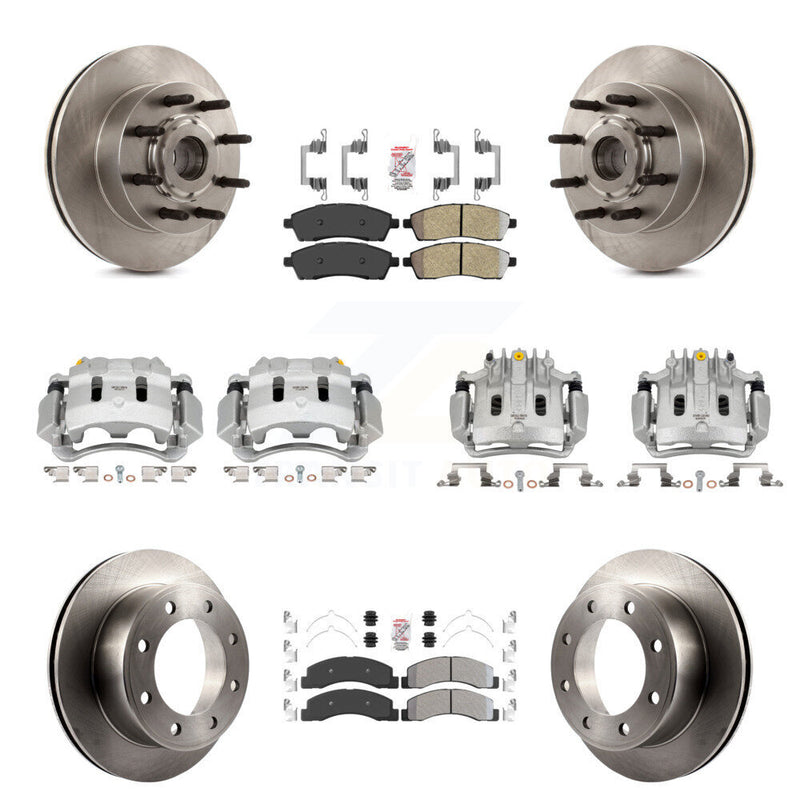 Transit Auto KC8-103188N Disc Brake Kit for 2005 Ford Excursion - Front and Rear product image