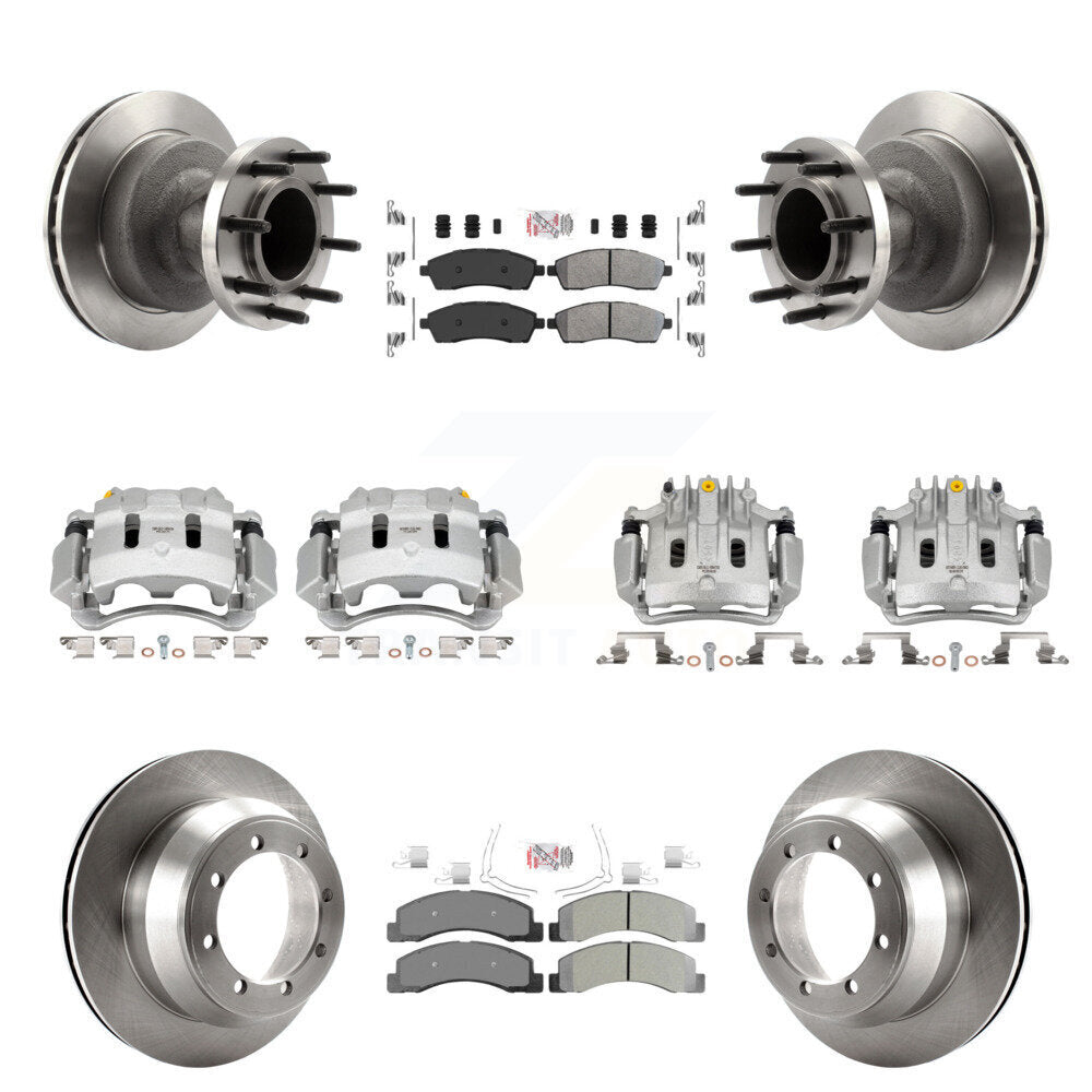 Transit Auto KC8-103189N Disc Brake Kit for 2001-2002 Ford F-350 Super Duty - Front and Rear product image