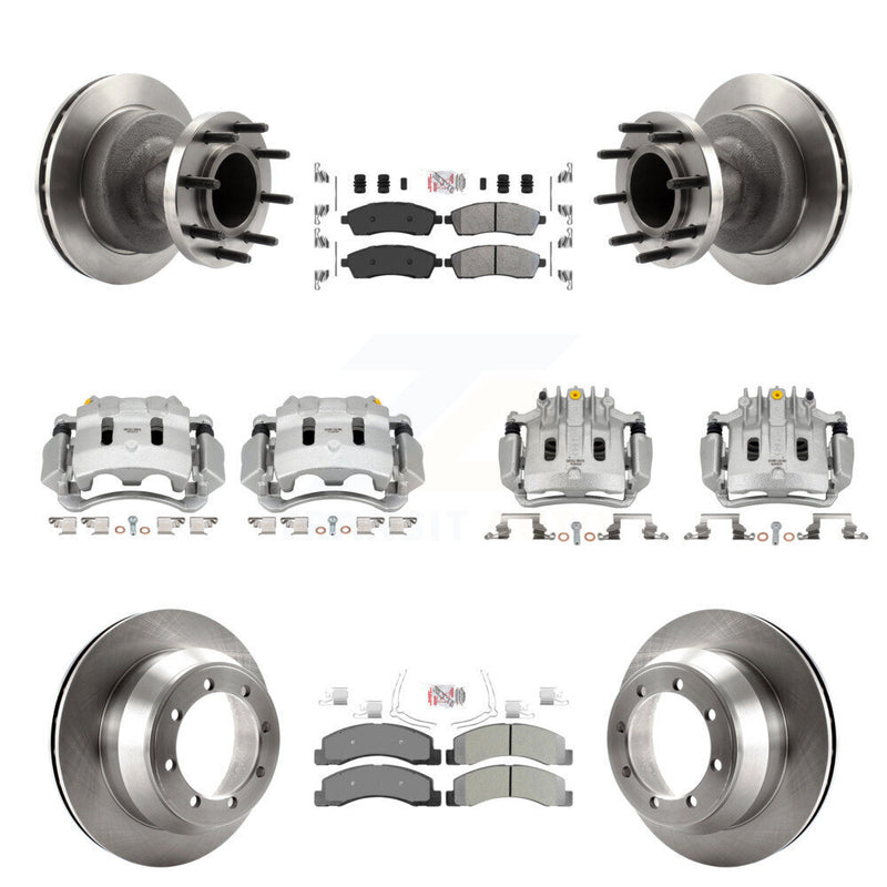 Transit Auto KC8-103189N Disc Brake Kit for 2001-2002 Ford F-350 Super Duty - Front and Rear product image