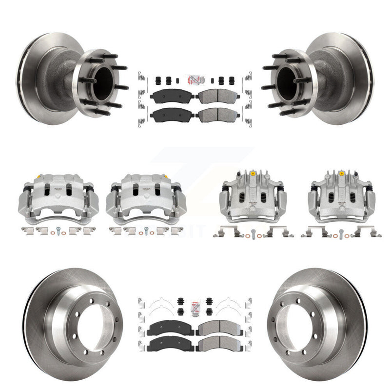 Transit Auto KC8-103190N Disc Brake Kit for 2001-2002 Ford F-350 Super Duty - Front and Rear product image