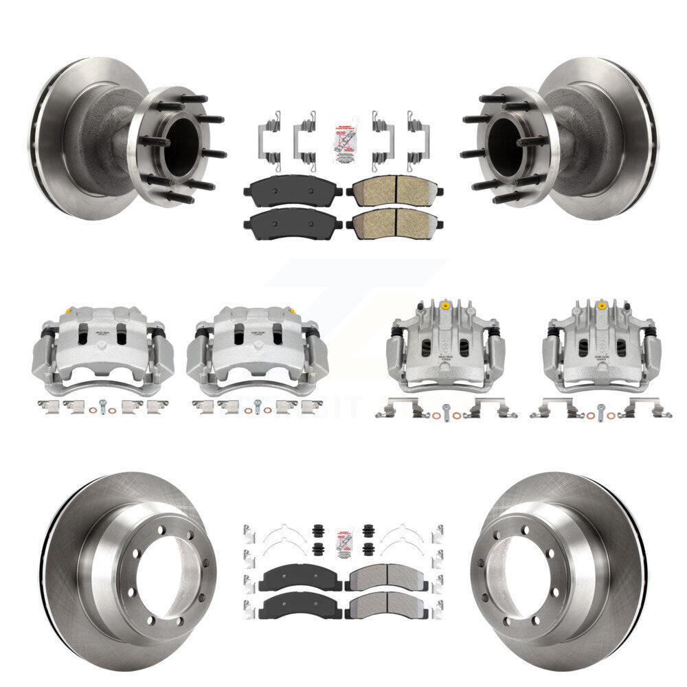 Transit Auto KC8-103192N Disc Brake Kit for 2001-2002 Ford F-350 Super Duty - Front and Rear product image