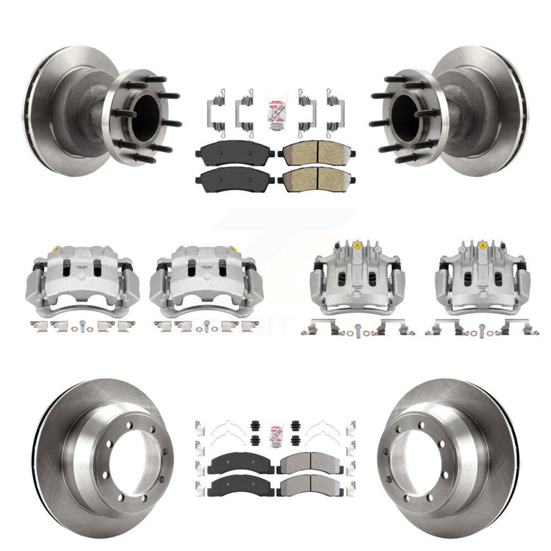 Transit Auto KC8-103192N Disc Brake Kit for 2001-2002 Ford F-350 Super Duty - Front and Rear product image