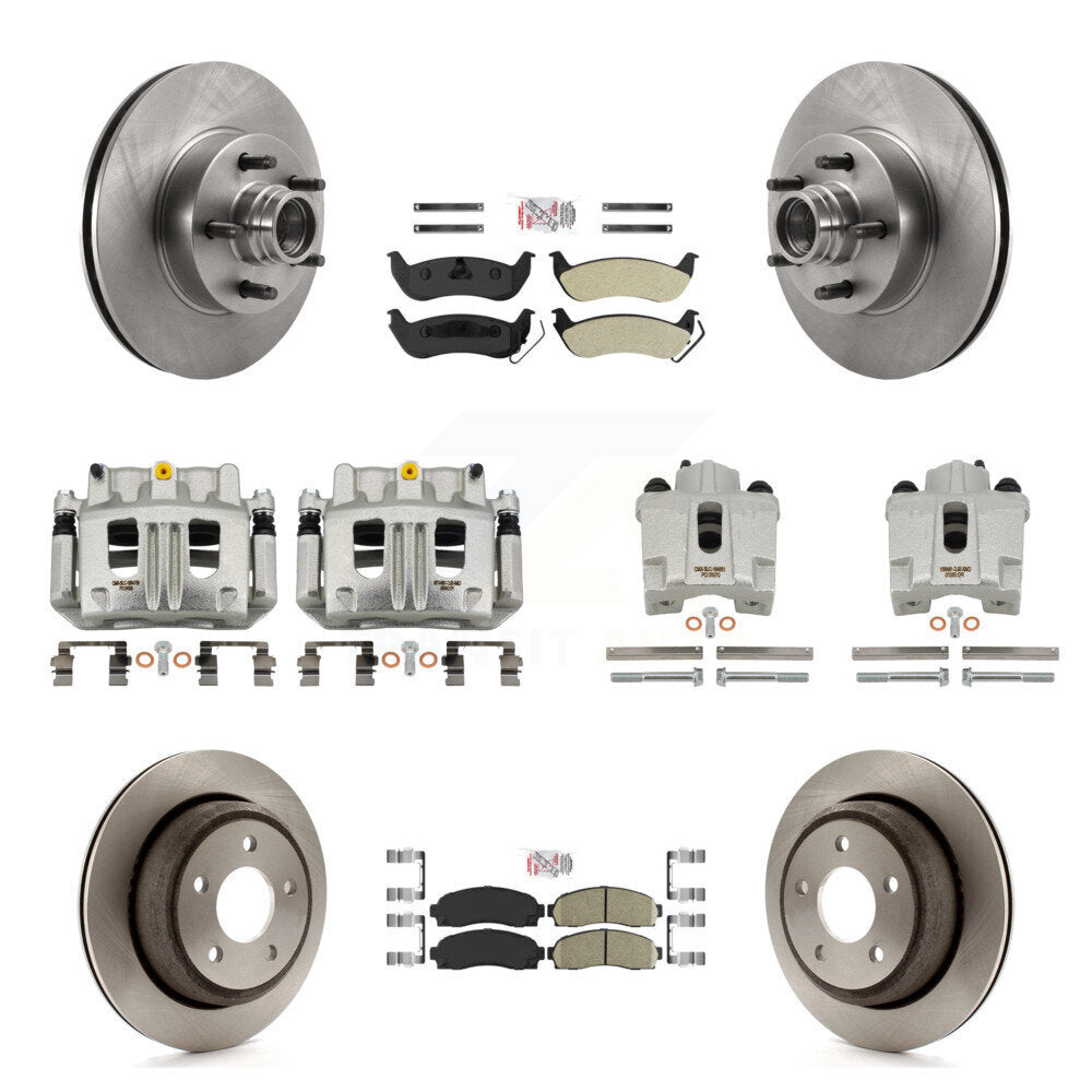 Transit Auto KC8-103193N Disc Brake Kit for 2010-2011 Ford Ranger - Front and Rear product image