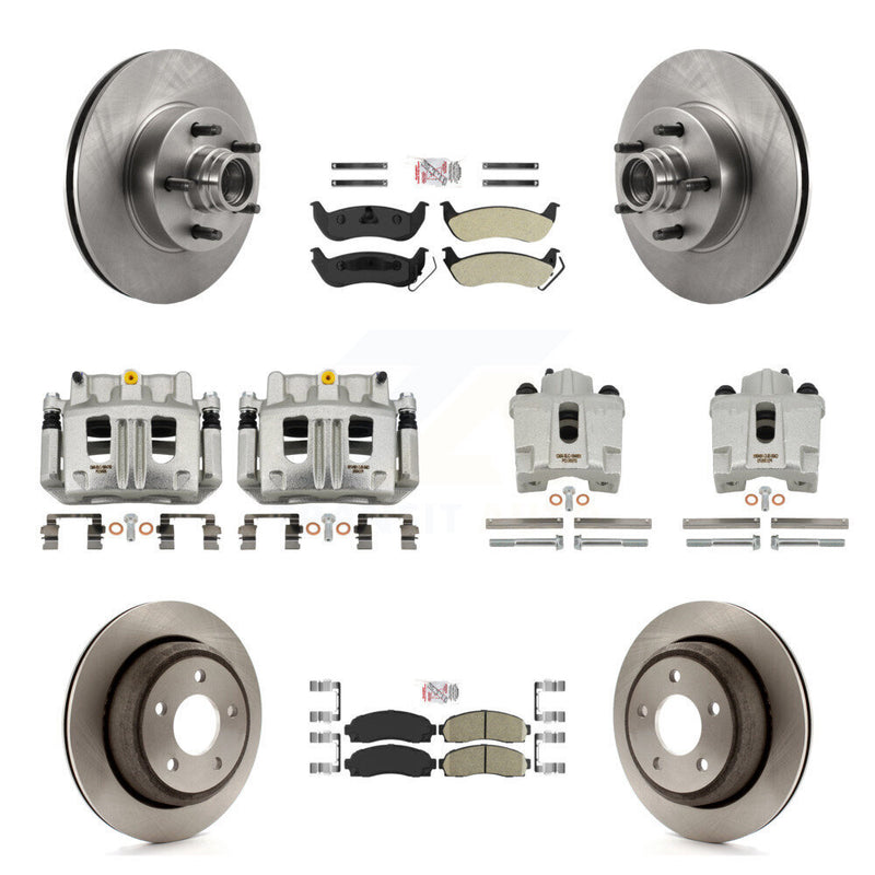 Transit Auto KC8-103193N Disc Brake Kit for 2010-2011 Ford Ranger - Front and Rear product image