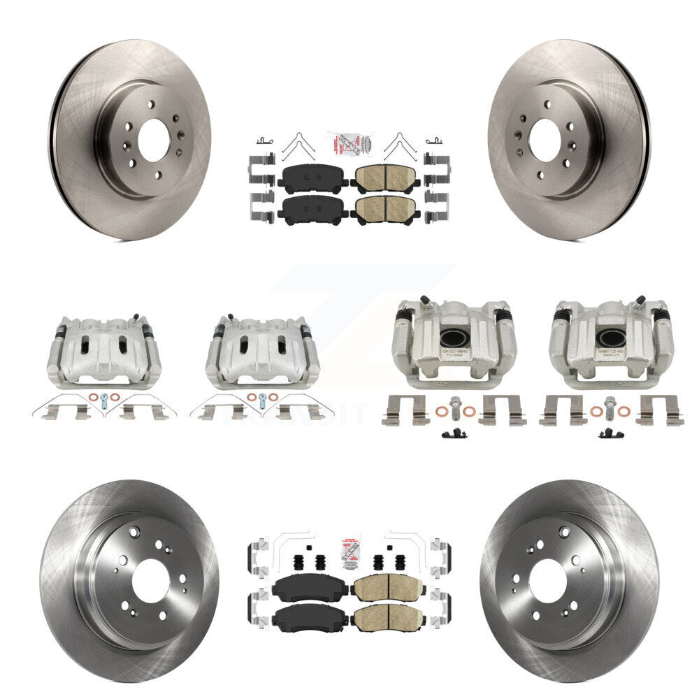 Transit Auto KC8-103195N Disc Brake Kit for 2011-2014 Honda Odyssey - Front and Rear product image