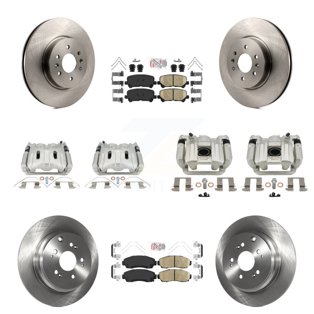 Transit Auto KC8-103198N Disc Brake Kit for 2011-2014 Honda Odyssey - Front and Rear product image