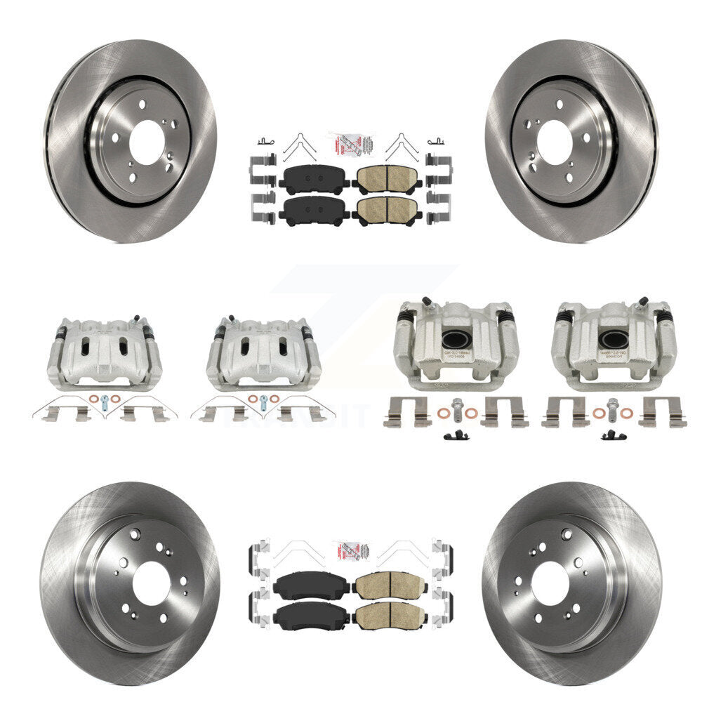Transit Auto KC8-103200N Disc Brake Kit for 2015-2017 Honda Odyssey - Front and Rear product image