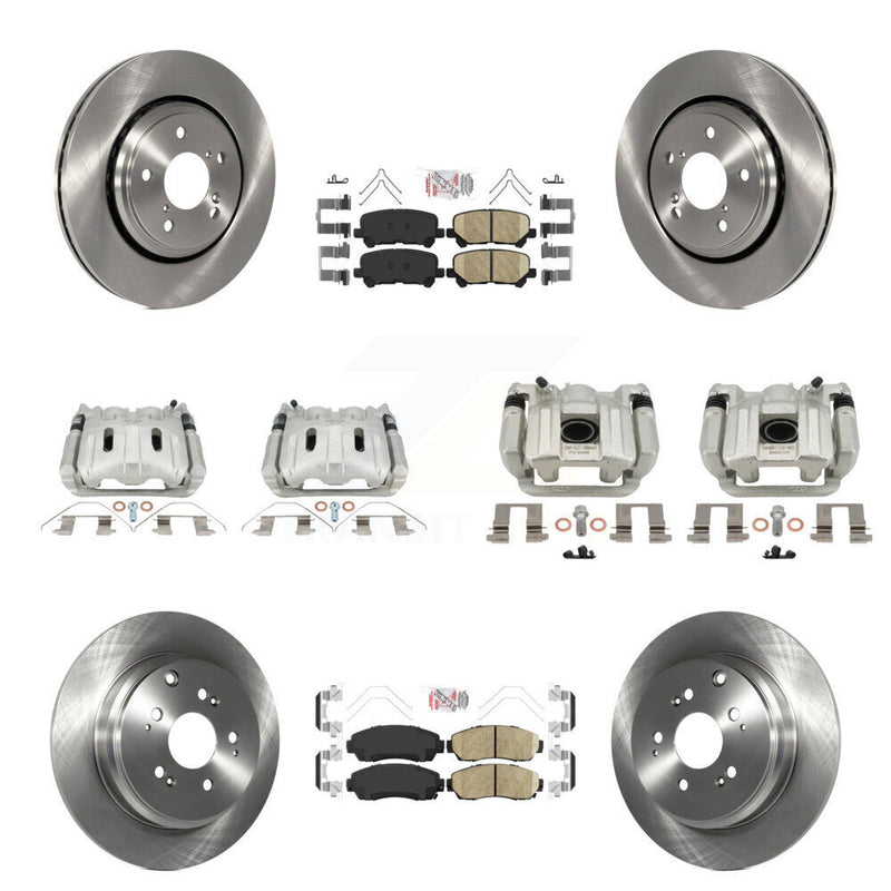 Transit Auto KC8-103200N Disc Brake Kit for 2015-2017 Honda Odyssey - Front and Rear product image