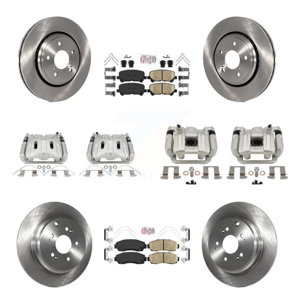 Transit Auto KC8-103202N Disc Brake Kit for 2015-2017 Honda Odyssey - Front and Rear product image