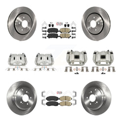 Transit Auto KC8-103202N Disc Brake Kit for 2015-2017 Honda Odyssey - Front and Rear product image