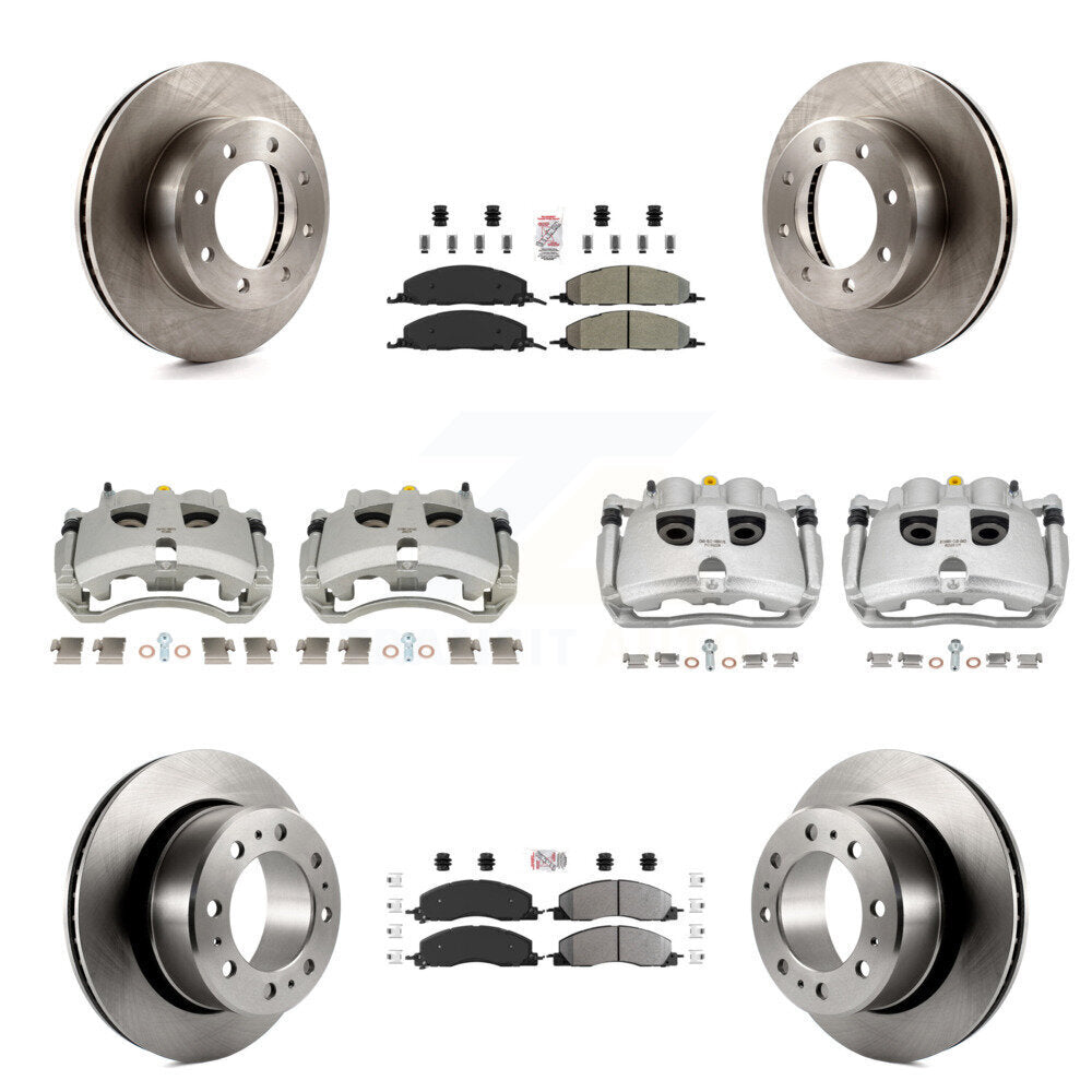Transit Auto KC8-103204N Disc Brake Kit for 2009-2018 Ram 2500, Ram 3500, Dodge Ram 2500 & more - Front and Rear product image