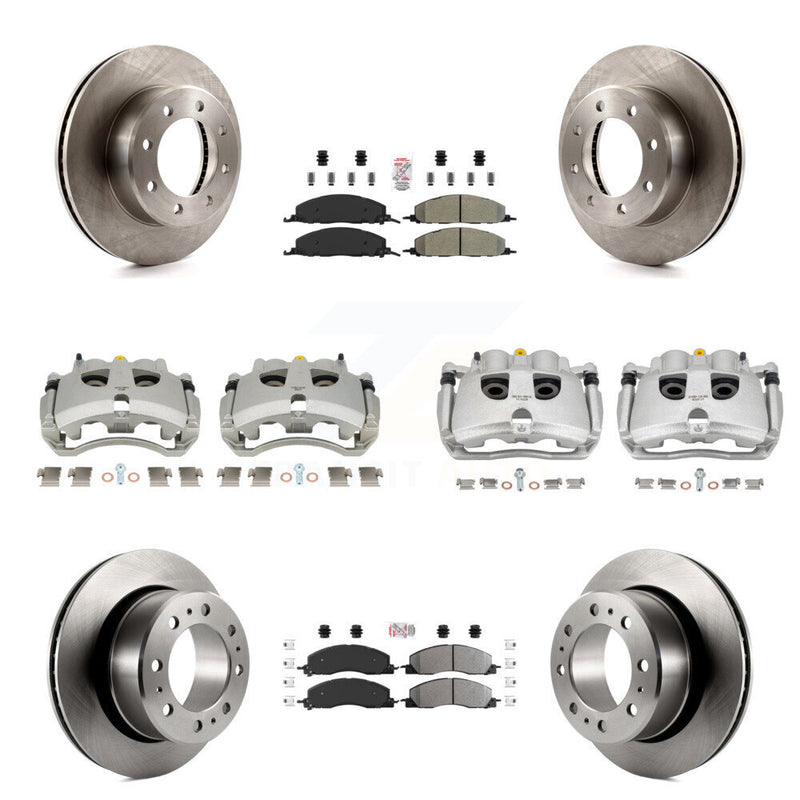 Transit Auto KC8-103204N Disc Brake Kit for 2009-2018 Ram 2500, Ram 3500, Dodge Ram 2500 & more - Front and Rear product image