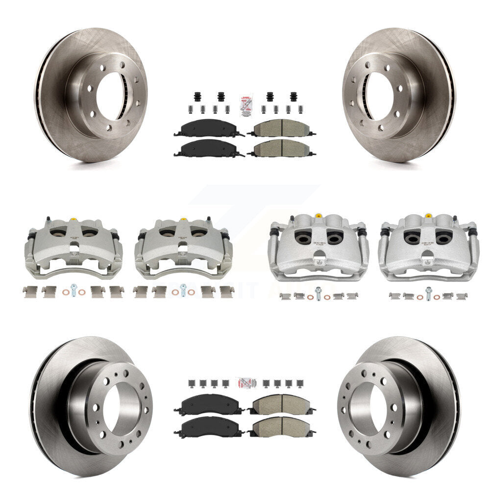 Transit Auto KC8-103205N Disc Brake Kit for 2009-2018 Ram 2500, Ram 3500, Dodge Ram 2500 & more - Front and Rear product image