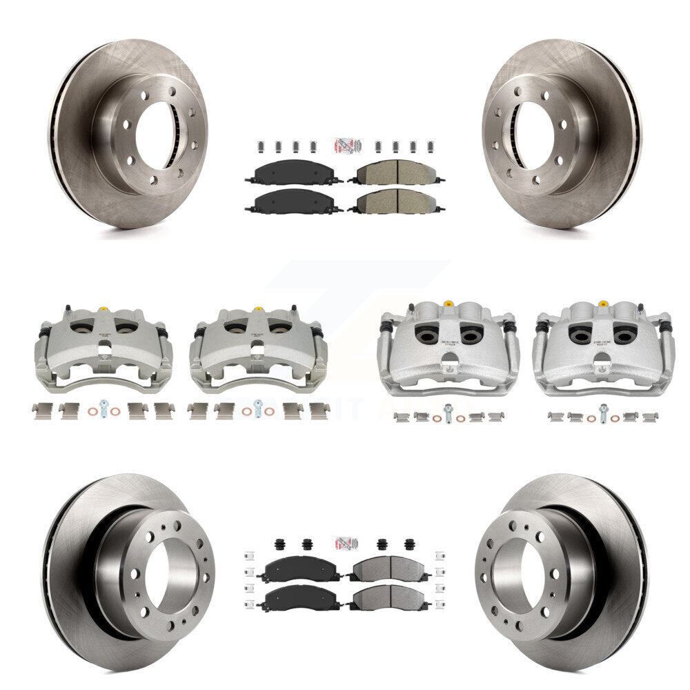 Transit Auto KC8-103206N Disc Brake Kit for 2009-2018 Ram 2500, Ram 3500, Dodge Ram 2500 & more - Front and Rear product image