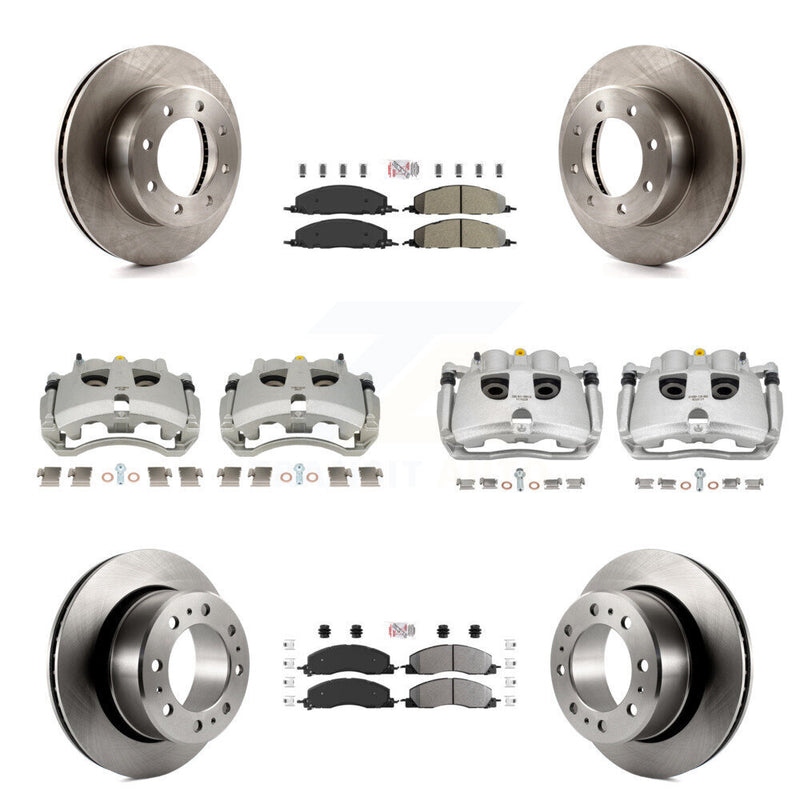 Transit Auto KC8-103206N Disc Brake Kit for 2009-2018 Ram 2500, Ram 3500, Dodge Ram 2500 & more - Front and Rear product image