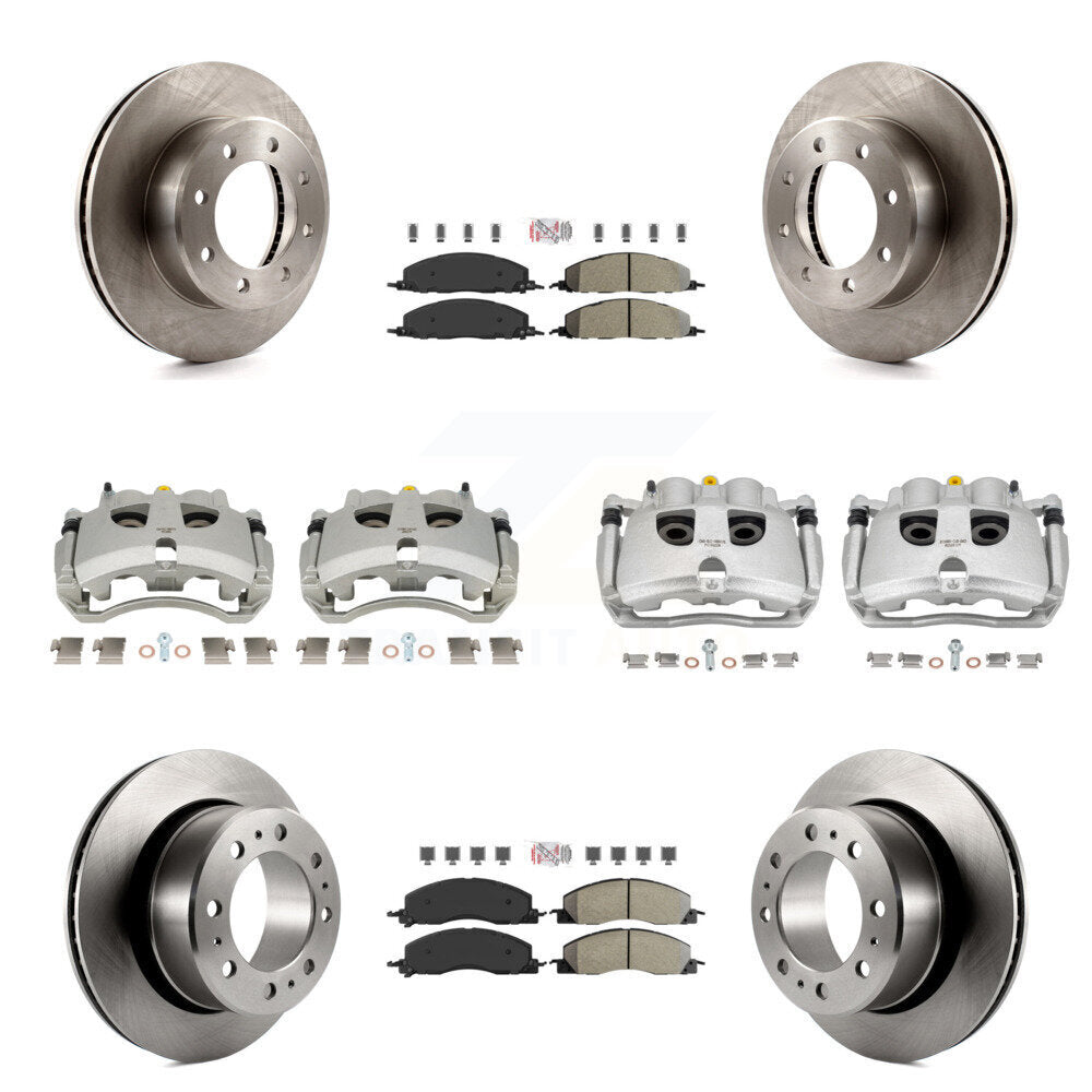 Transit Auto KC8-103207N Disc Brake Kit for 2009-2018 Ram 2500, Ram 3500, Dodge Ram 2500 & more - Front and Rear product image
