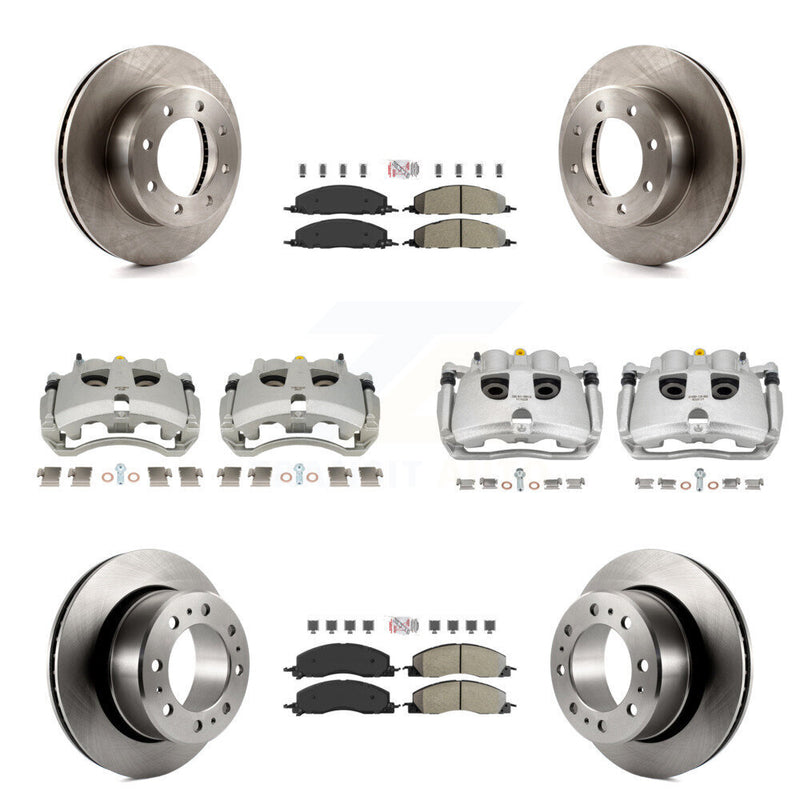 Transit Auto KC8-103207N Disc Brake Kit for 2009-2018 Ram 2500, Ram 3500, Dodge Ram 2500 & more - Front and Rear product image