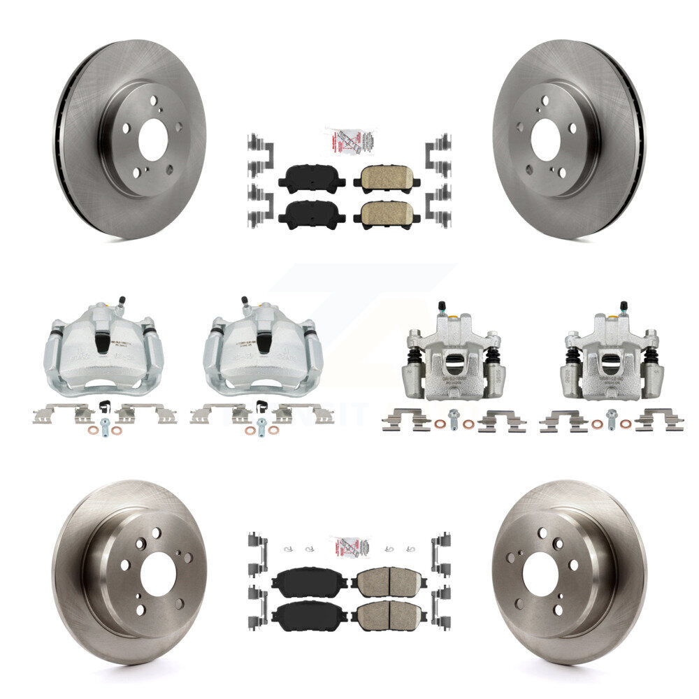 Transit Auto KC8-103209N Disc Brake Kit for 2004-2008 Toyota Avalon, Toyota Solara - Front and Rear product image