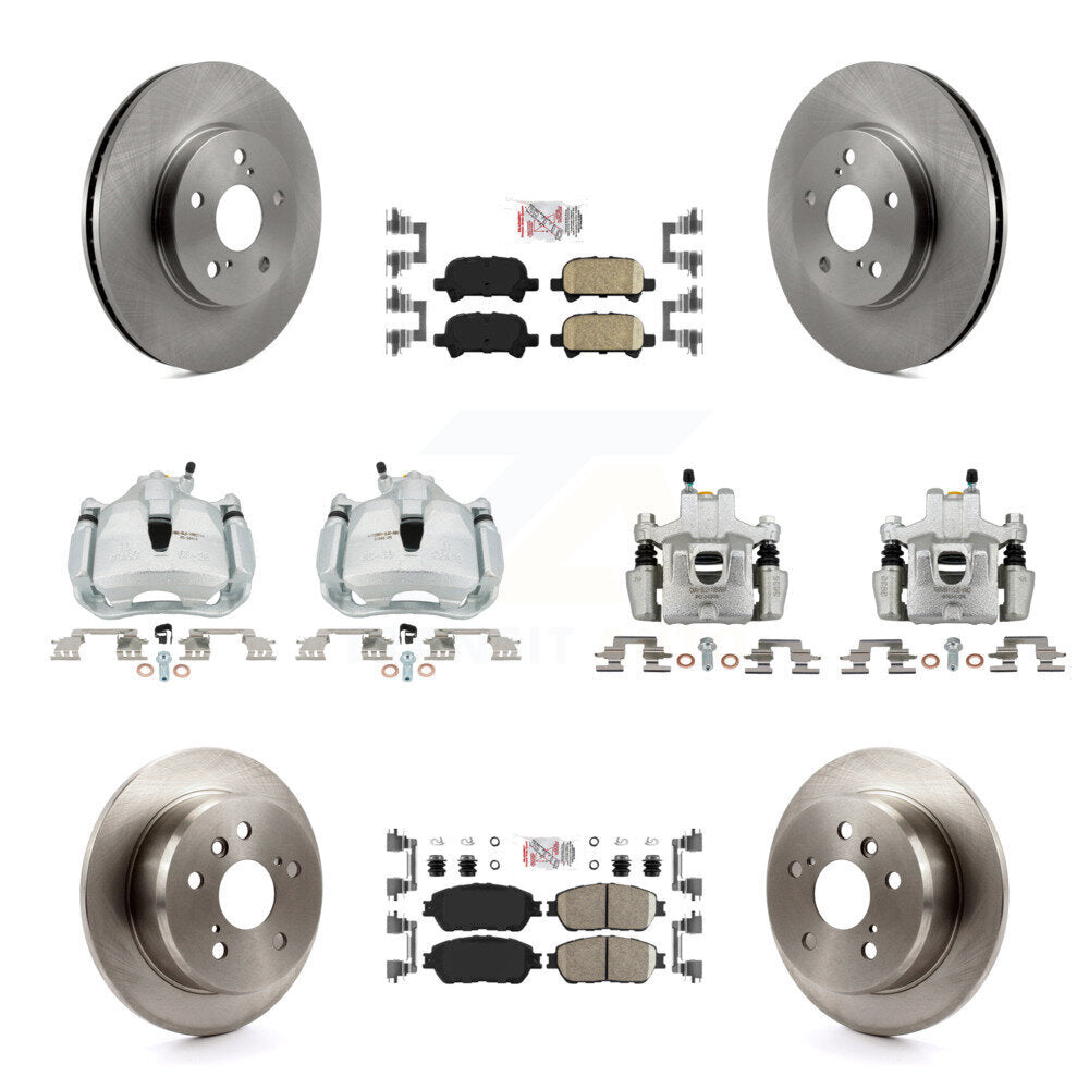 Transit Auto KC8-103210N Disc Brake Kit for 2004-2008 Toyota Avalon, Toyota Solara - Front and Rear product image