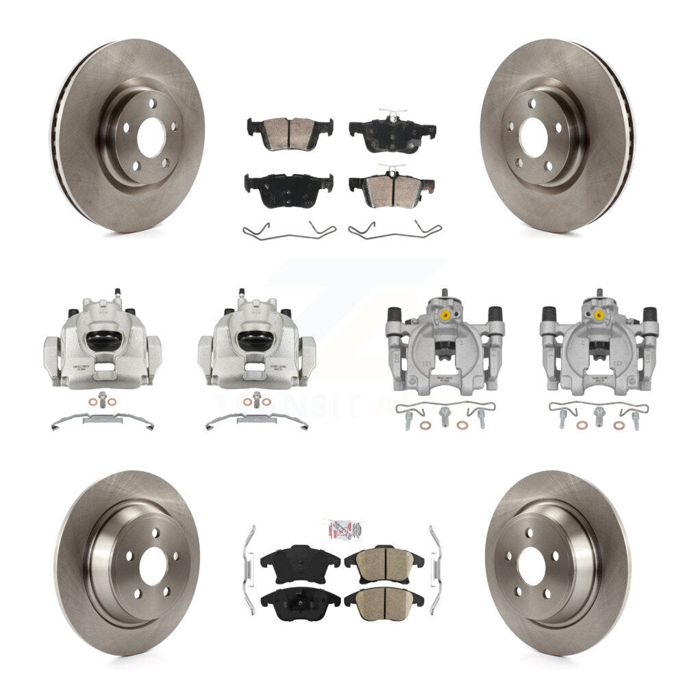 Transit Auto KC8-103213N Disc Brake Kit for 2019-2020 Ford Police Responder Hybrid - Front and Rear product image