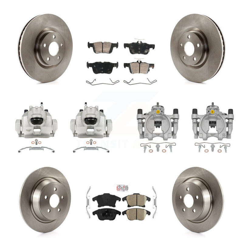 Transit Auto KC8-103213N Disc Brake Kit for 2019-2020 Ford Police Responder Hybrid - Front and Rear product image