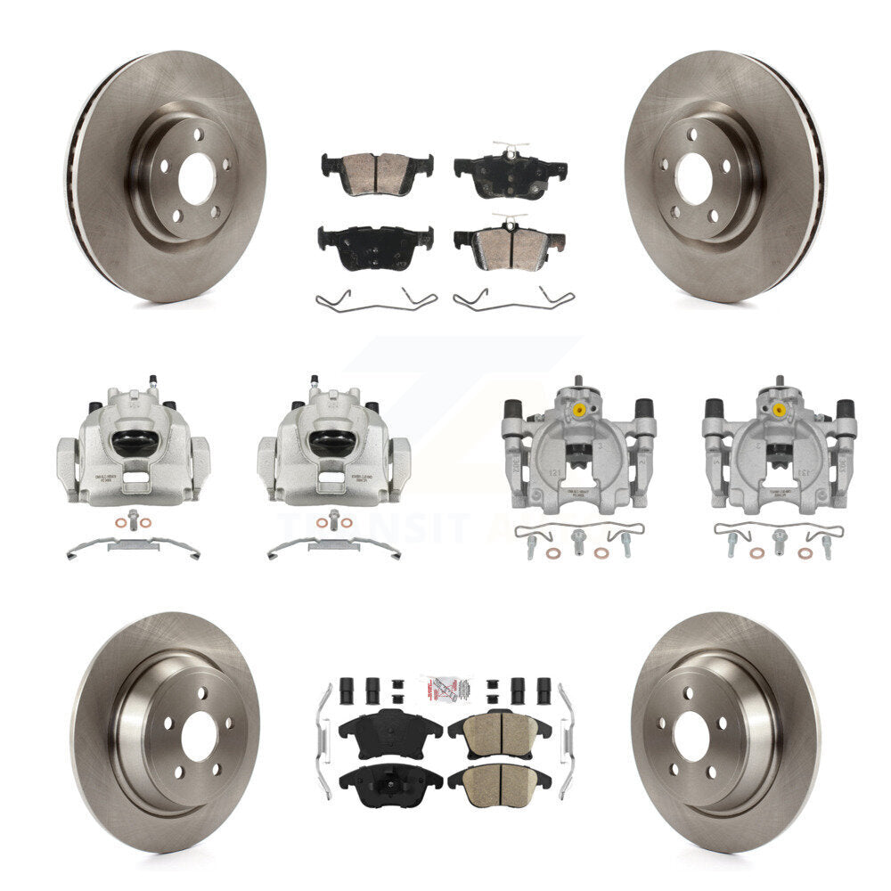 Transit Auto KC8-103214N Disc Brake Kit for 2019-2020 Ford Police Responder Hybrid - Front and Rear product image