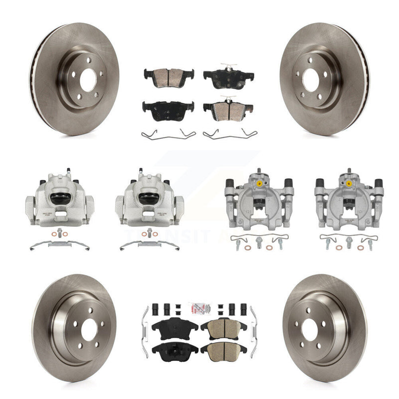 Transit Auto KC8-103214N Disc Brake Kit for 2019-2020 Ford Police Responder Hybrid - Front and Rear product image