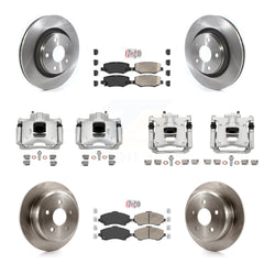 Transit Auto KC8-103218N Disc Brake Kit for 2013-2016 Jeep Wrangler - Front and Rear product image