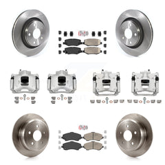 Transit Auto KC8-103220N Disc Brake Kit for 2013-2016 Jeep Wrangler - Front and Rear product image