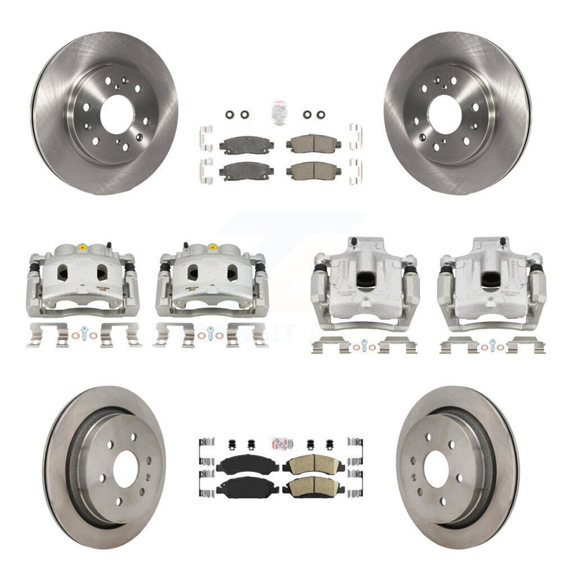 Transit Auto KC8-103241N Disc Brake Kit for 2015-2016 Cadillac XTS - Front and Rear product image