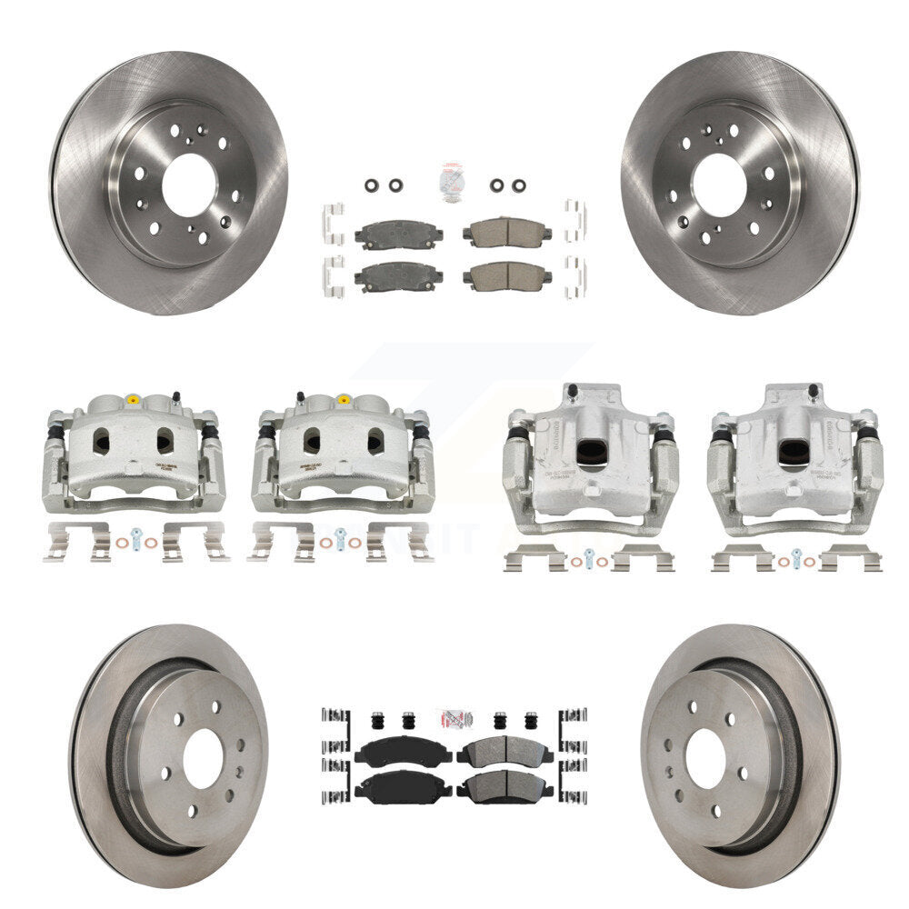 Transit Auto KC8-103243N Disc Brake Kit for 2015-2016 Cadillac XTS - Front and Rear product image