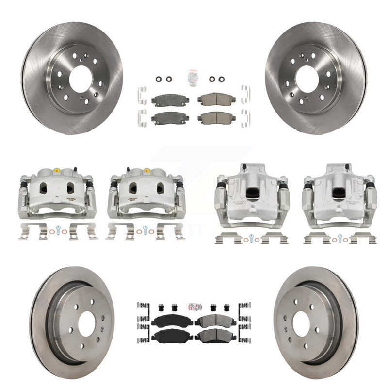 Transit Auto KC8-103243N Disc Brake Kit for 2015-2016 Cadillac XTS - Front and Rear product image