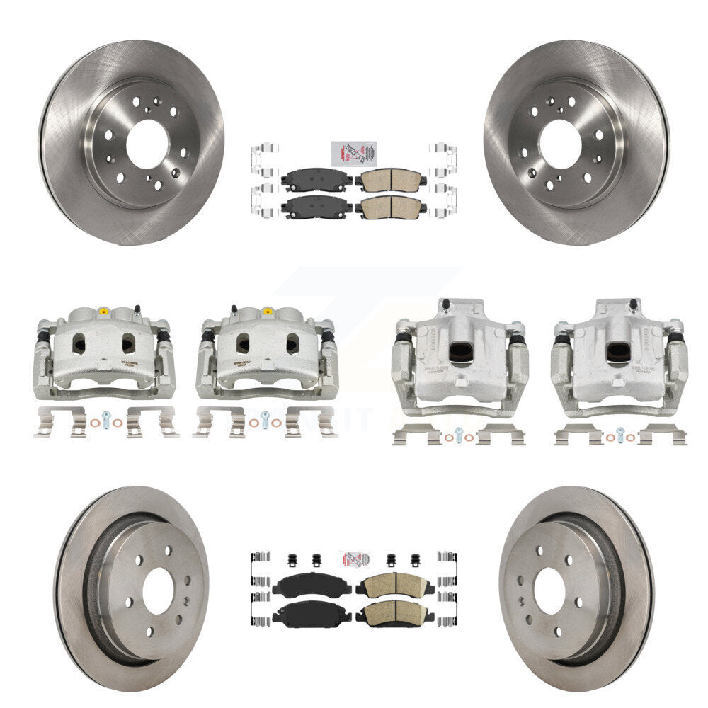 Transit Auto KC8-103244N Disc Brake Kit for 2015-2016 Cadillac XTS - Front and Rear product image