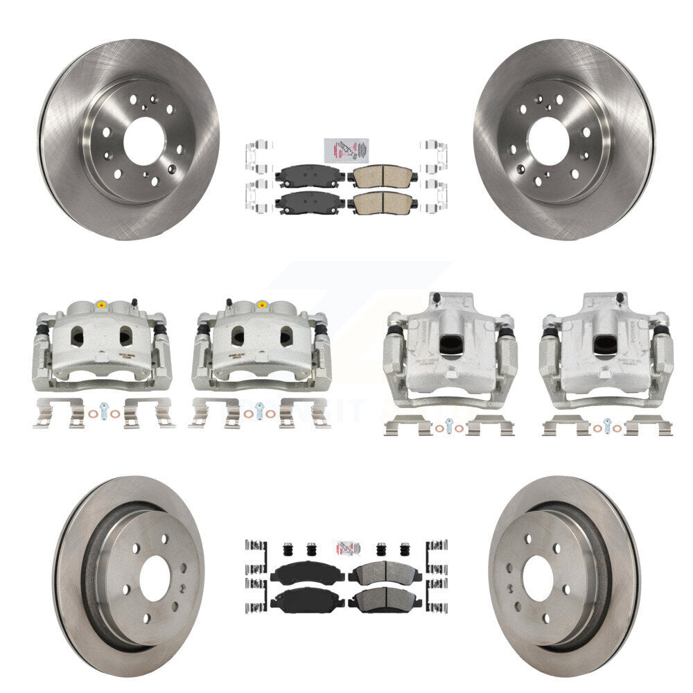 Transit Auto KC8-103246N Disc Brake Kit for 2015-2016 Cadillac XTS - Front and Rear product image