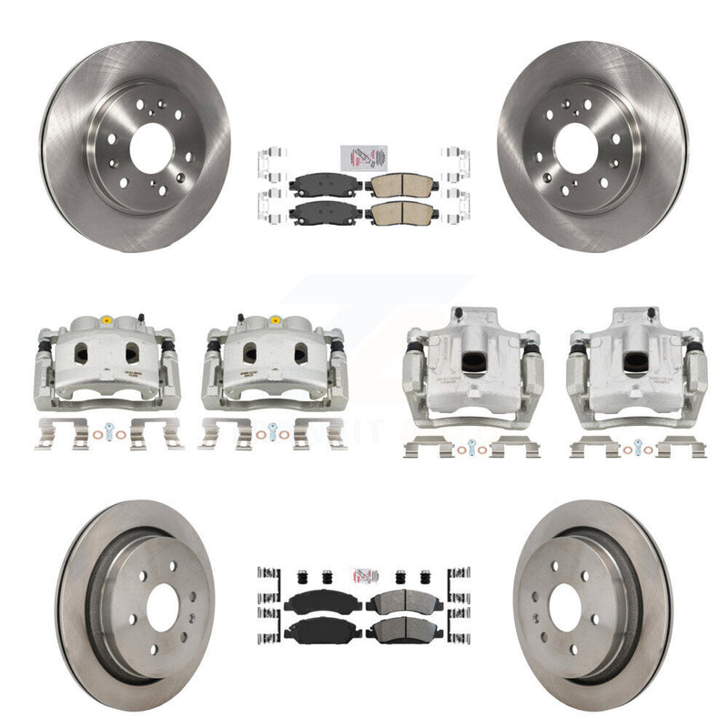 Transit Auto KC8-103246N Disc Brake Kit for 2015-2016 Cadillac XTS - Front and Rear product image