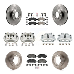 Transit Auto KC8-103249N Disc Brake Kit for 2007-2018 Freightliner Sprinter 3500, Mercedes-Benz Sprinter 3500XD, Mercedes-Benz Sprinter 3500 & more - Front and Rear product image