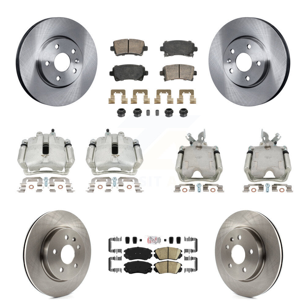 Transit Auto KC8-103253N Disc Brake Kit for 2013 Chevrolet Malibu - Front and Rear product image