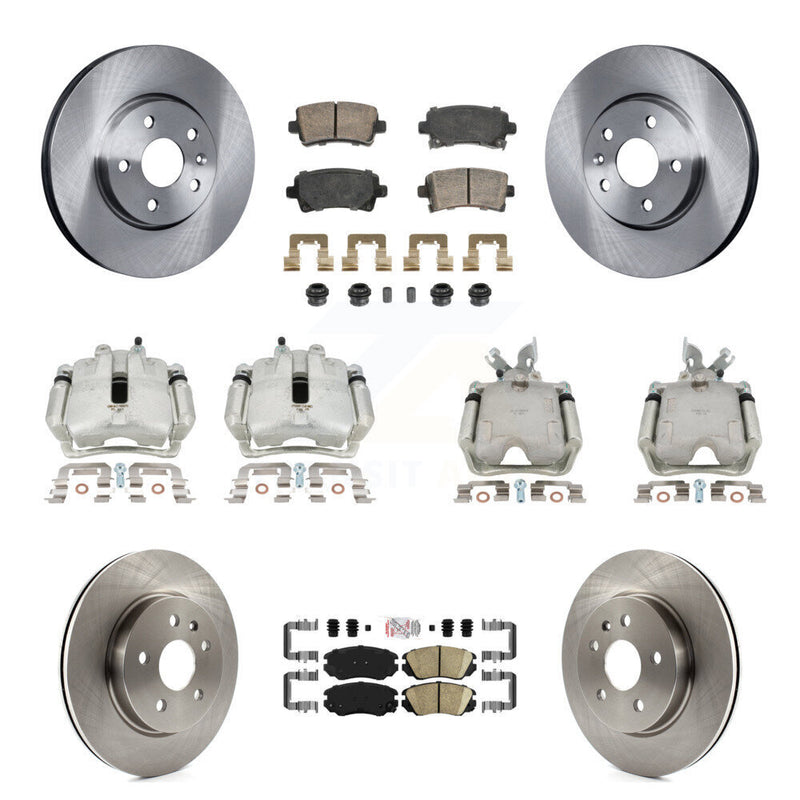 Transit Auto KC8-103253N Disc Brake Kit for 2013 Chevrolet Malibu - Front and Rear product image