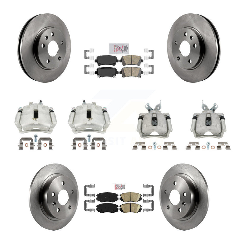 Transit Auto KC8-103260N Disc Brake Kit for 2013 Chevrolet Malibu - Front and Rear product image