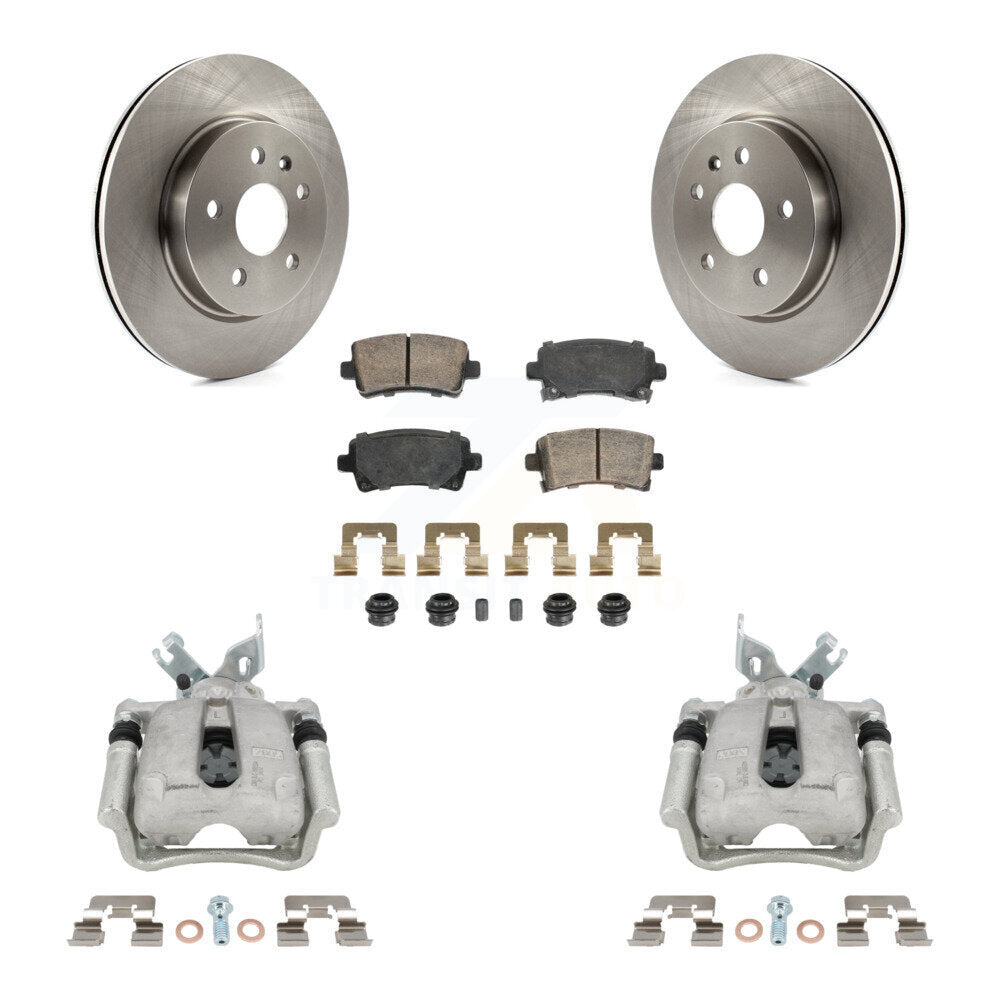 Transit Auto KC8-103273N Disc Brake Kit for 2011-2016 Buick LaCrosse, Buick Regal - Rear product image